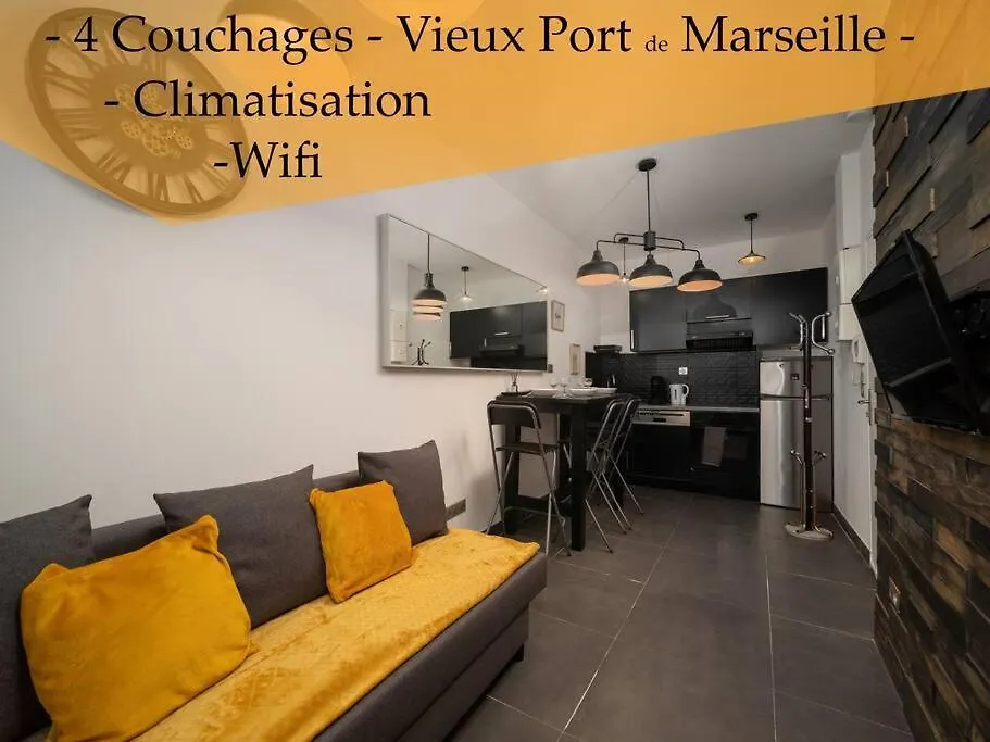 *Appartement Climatise Au Coeur Du Vieux Port* Marseille